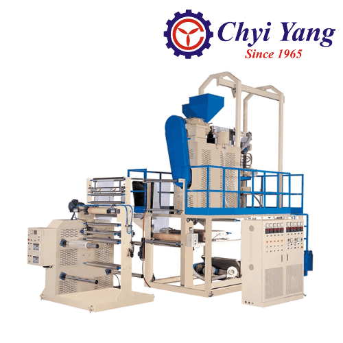 Water Cooling Downstream 2-Layer Co-Extrusion Blown Film Machine